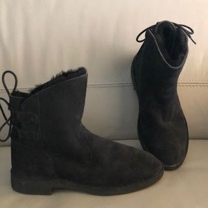 Women’s Ugg Black Ankle Boots size 6